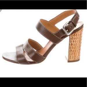 Prada Wicker Heeled Pumps